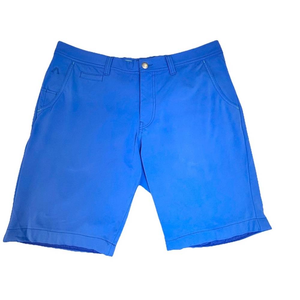 Alberto Golf Shorts Master Modern Fit Men’s 52 36x10 Blue 3xdry Cooler